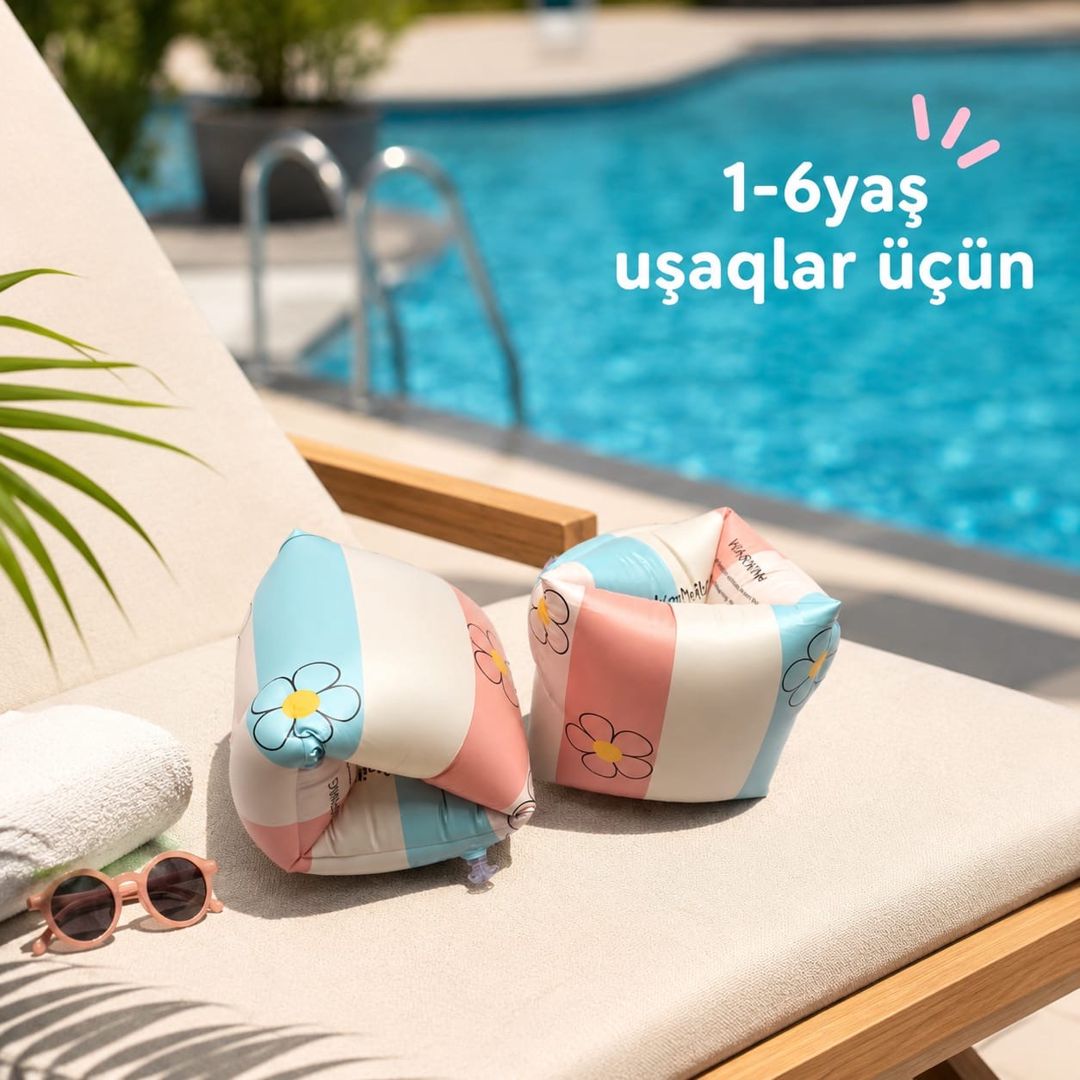 Qolçaqlar uşaqlar üçün SH493728377, rəngbərəng, 1 cüt, 1-6 yaş — Mallar, Bakı (2)
