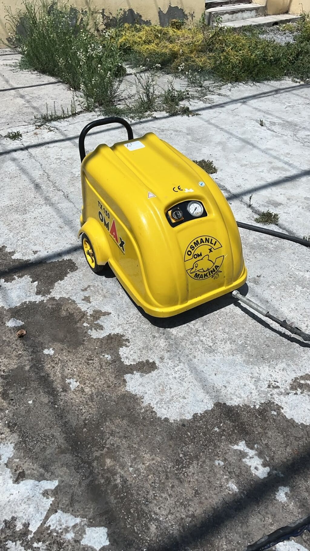 Osmanlı Makina Omax TX150 – peşəkar yüksək təzyiqli yuyucu aparat — Avtoyuma üçün, Şəmkir (3)