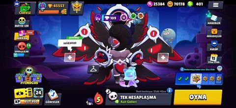 Brawl Stars oyun hesabı – yüksək səviyyəli və zəngin kontentli - Kupa — Masazır