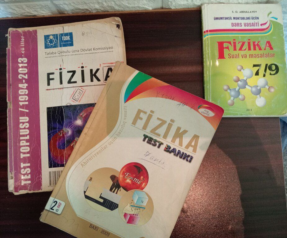"Fizika" testləri — Məktəb və təhsil malları, Bakı