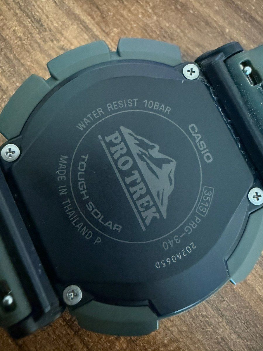 Casio ProTrek PRG-340-3DR qol saatı — Şəxsi əşyalar, Naxçıvan (4)
