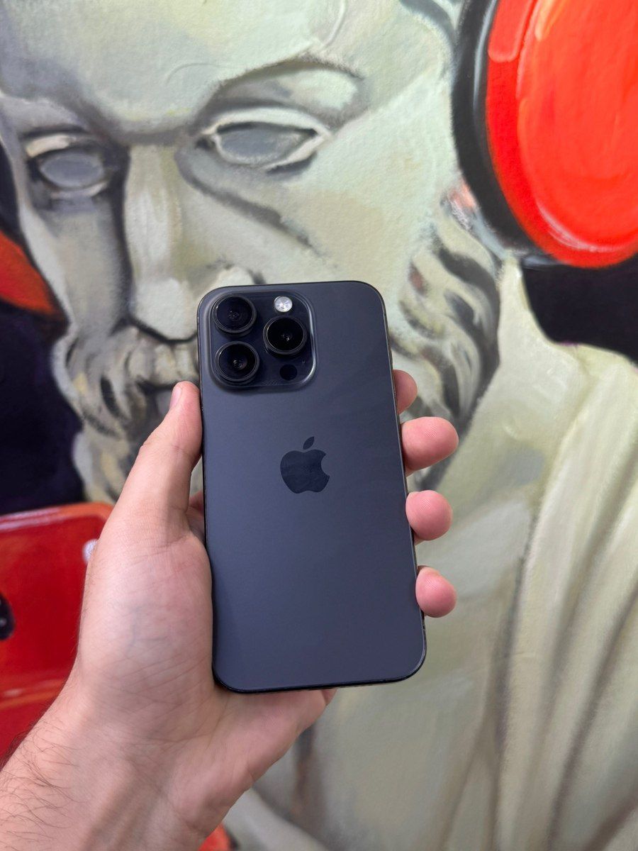 Apple iPhone 15 Pro Black Titanium 256GB/8GB — Smartfonlar, Bakı (2)