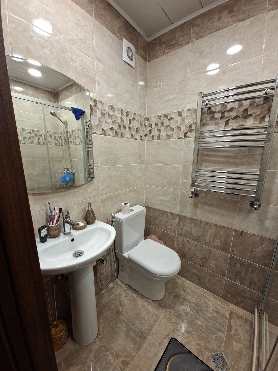 Satılır 1 otaqlı yeni tikili 37 m² — Mənzil, Xırdalan (10)