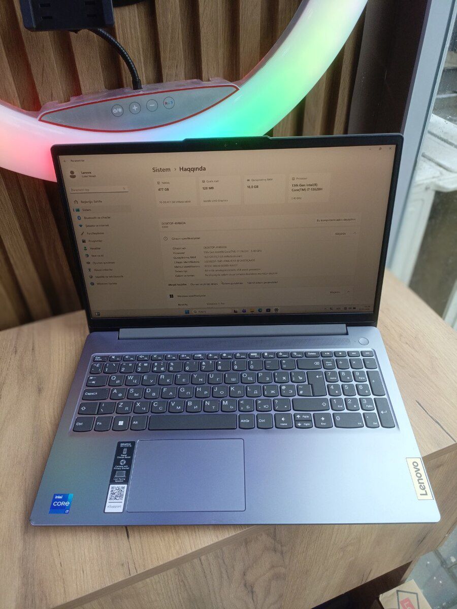 Lenovo Desktop i7-13620H — Noutbuklar, Bakı (7)
