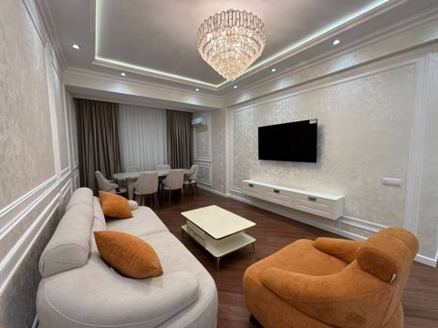 İcarəyə verilir 3 otaqlı yeni tikili 90 m² — Bakı
