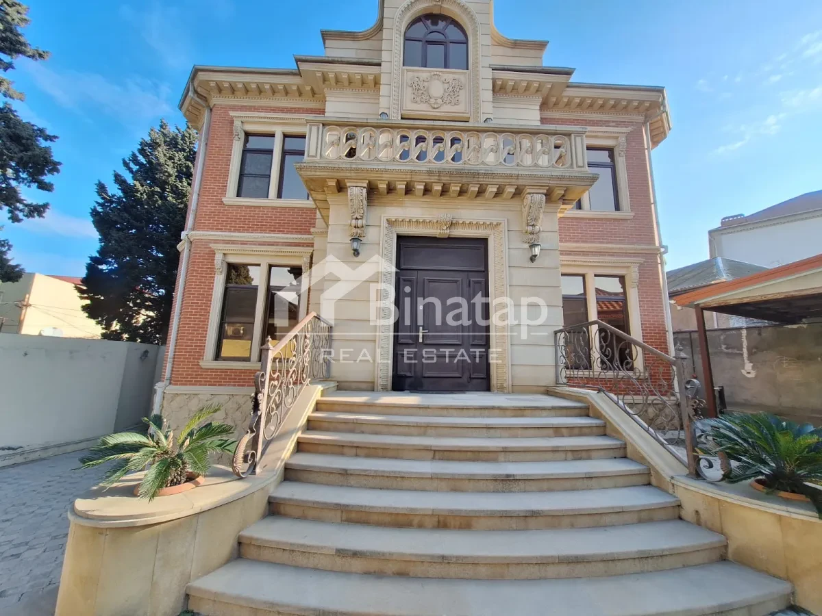 Satılır 4 otaqlı həyət evi / bağ evi 420 m², Avtovağzal metrosu, Binəqədi rayonu — Ev, villa, Bakı