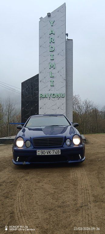 Mercedes CLK 200, 2.0 L, 1999 il, 320 000 km — Sumqayıt
