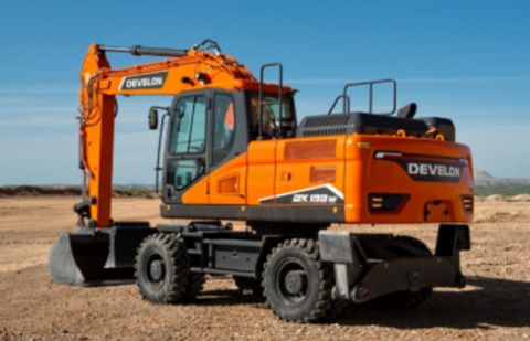 Təkərli Ekskavator Develon DX190WA, 2025 il — Bakı