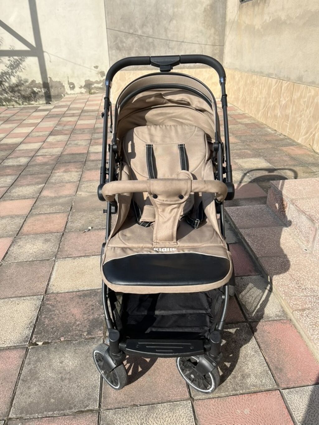 Uşaq arabası – Kidilo brendi, bej rəng — Arabalalar, Sumqayıt (2)