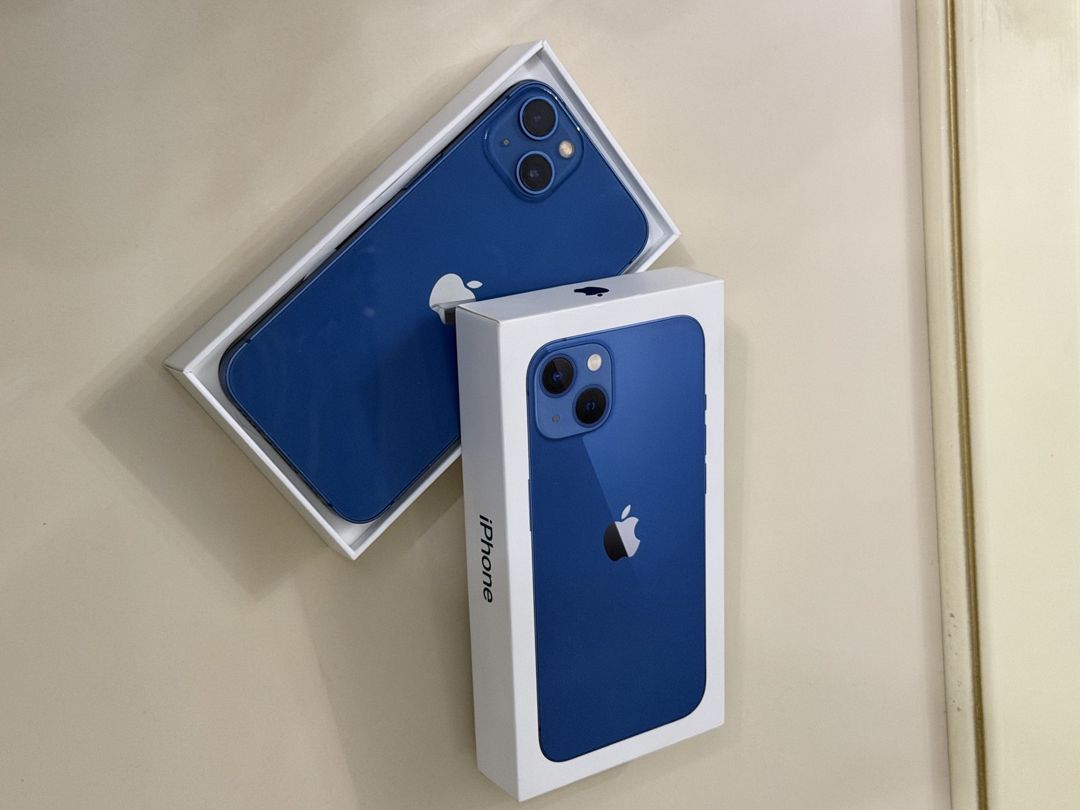 Apple iPhone 13 Blue 128GB/4GB — Smartfonlar, Bakı (5)
