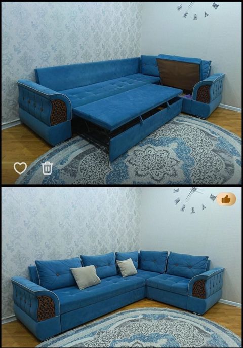 Divan satılır Uzun hissesi 298 Qısa hissesi 200 Açılı və — 390 ₼ · Qobu · Divanlər Divan satılır Uzun hissesi 298 Qısa hissesi 200 Açılı və — Qobu