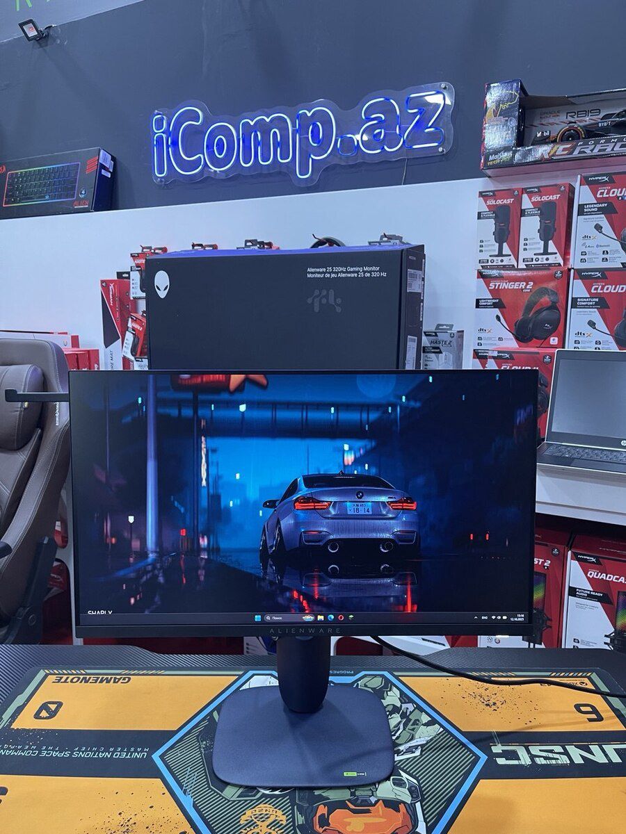 Gaming monitor "Alienware 25 AW2525HM FHD Fast IPS 320Hz" — Kompüterlər və noutbuklar, Bakı (5)