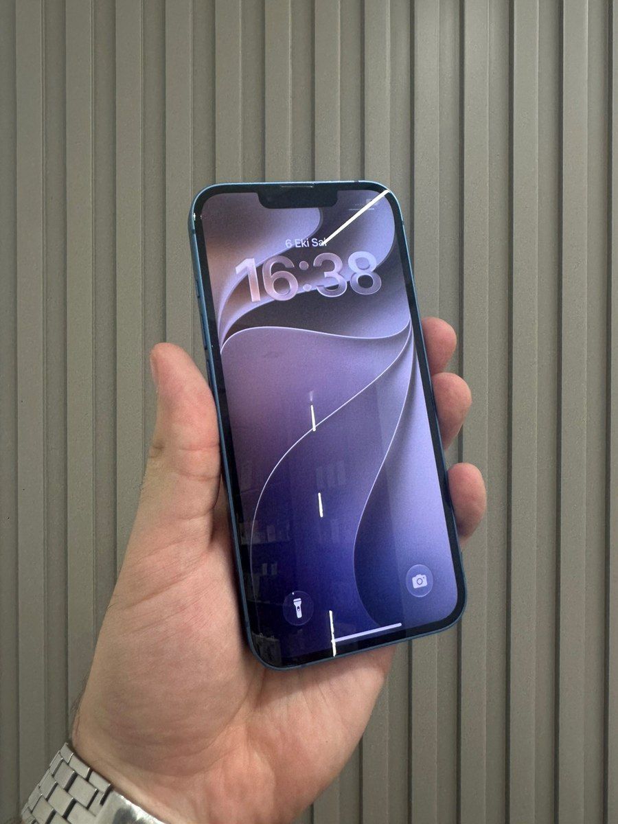Apple iPhone 13 Blue 128GB/4GB — Smartfonlar, Bakı (2)