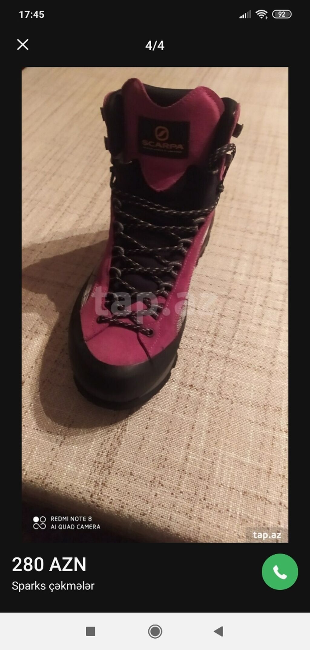 Scarpa dağ/yürüş çəkmələri - Brend: Scarpa (Made in Italy etiketli) — Çəkmə, Bakı (2)