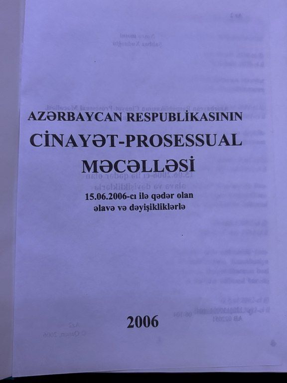 Məcəllə kitabları — Kitablar və jurnallar, Bakı (7)