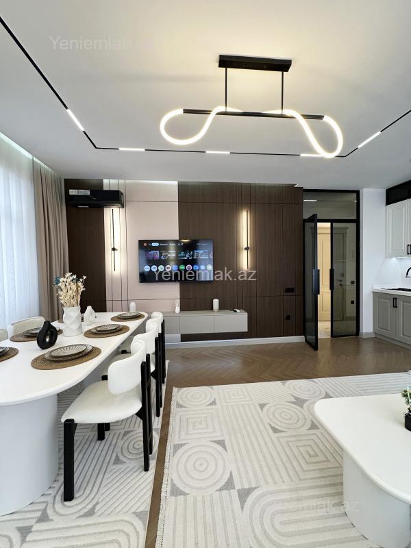 Satılır 3 otaqlı Bina evi menzil (Yeni tikili), 93 m², Xətai rayonu — Mənzil, Bakı (5)