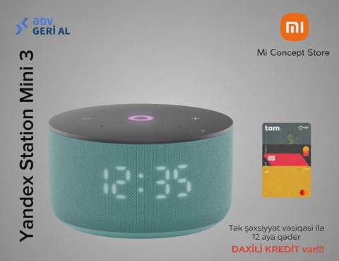 Ağıllı dinamik Yandex Station Lite 2 — 169.99 ₼ · Bakı · Digər elektronika Ağıllı dinamik Yandex Station Lite 2 — Bakı