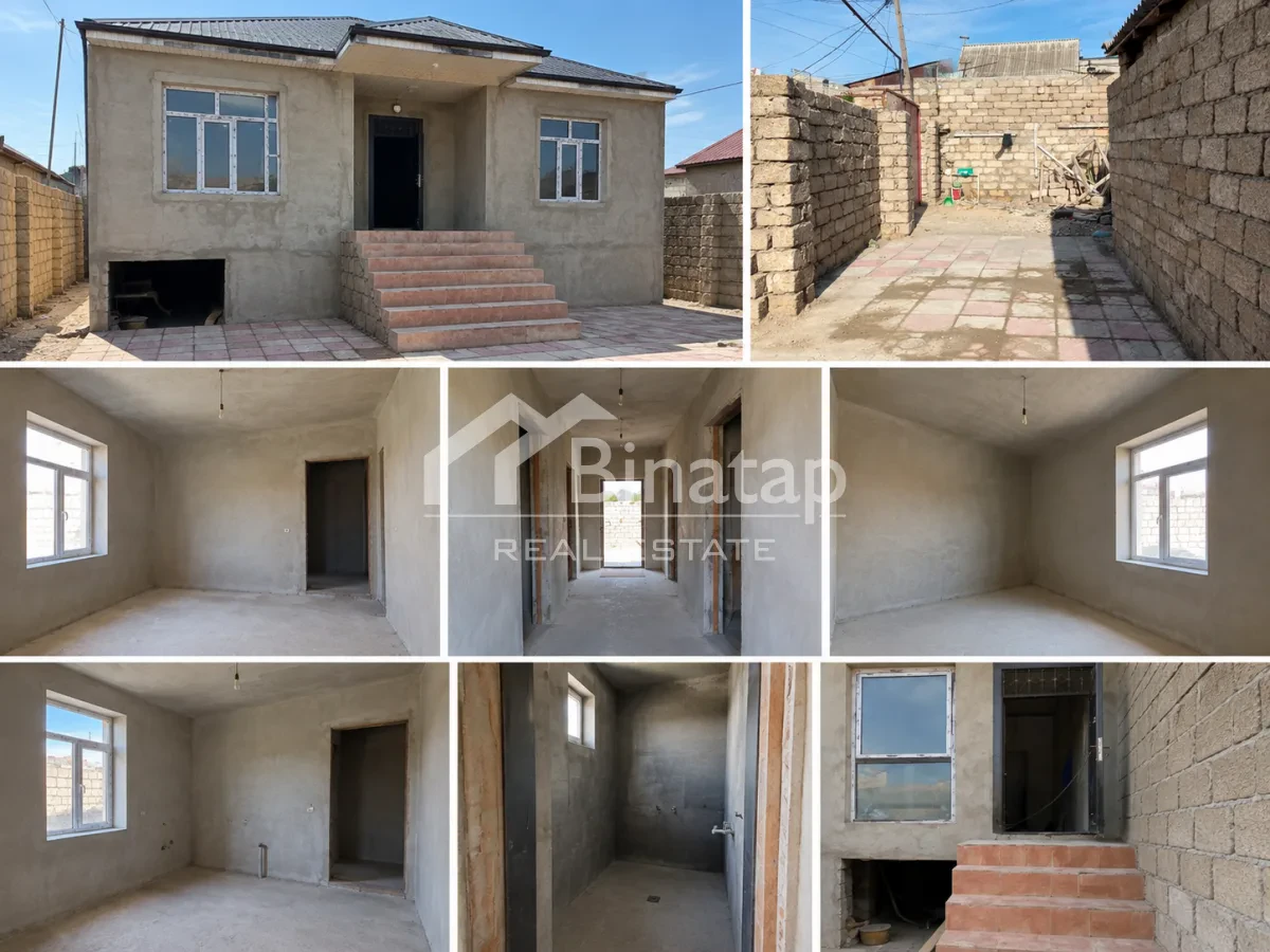 Satılır 3 otaqlı həyət evi / bağ evi 90 m², Əhmədli metrosu, Xətai rayonu — Bakı