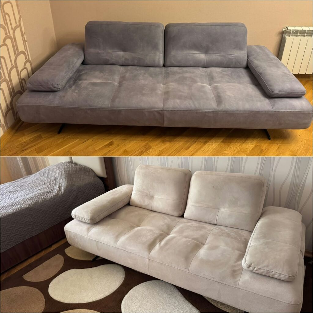 Iki eded divan satilir.Saloglu firmasinindir. Boz-mavi. üç — Mebel, Bakı