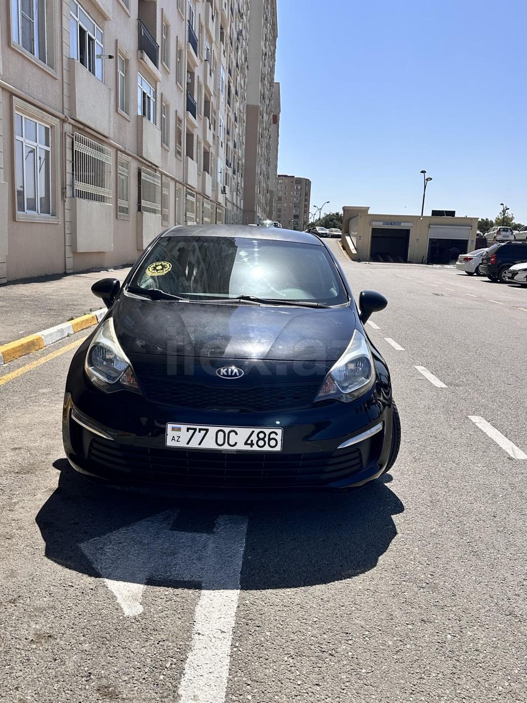 2016 Kia Rio, 1.6 L, 2016, 59,500 km 77-OC-486 — Avtomobillər, Bakı