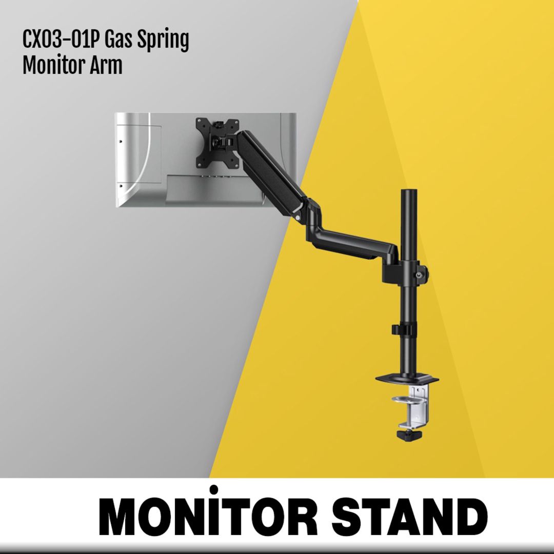 Monitor stendi CX03-01P Gas Spring Monitor Arm — Kompüterlər və noutbuklar, Bakı (5)
