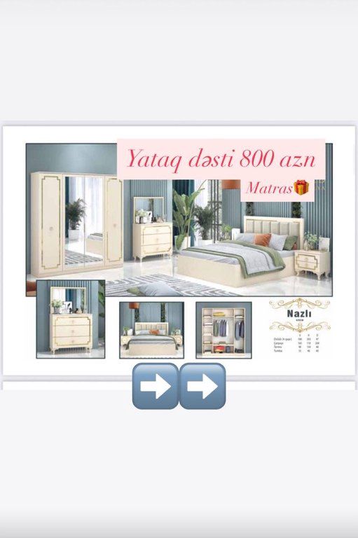 Yataq otağı mebeli — Mebel, Bakı (2)