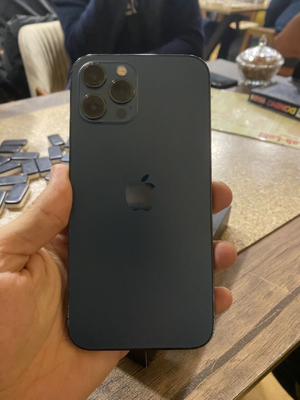 IPhone 12 Pro Max, 256 GB, Pacific Blue, Face ID — Apple iPhone, Bakı (2)