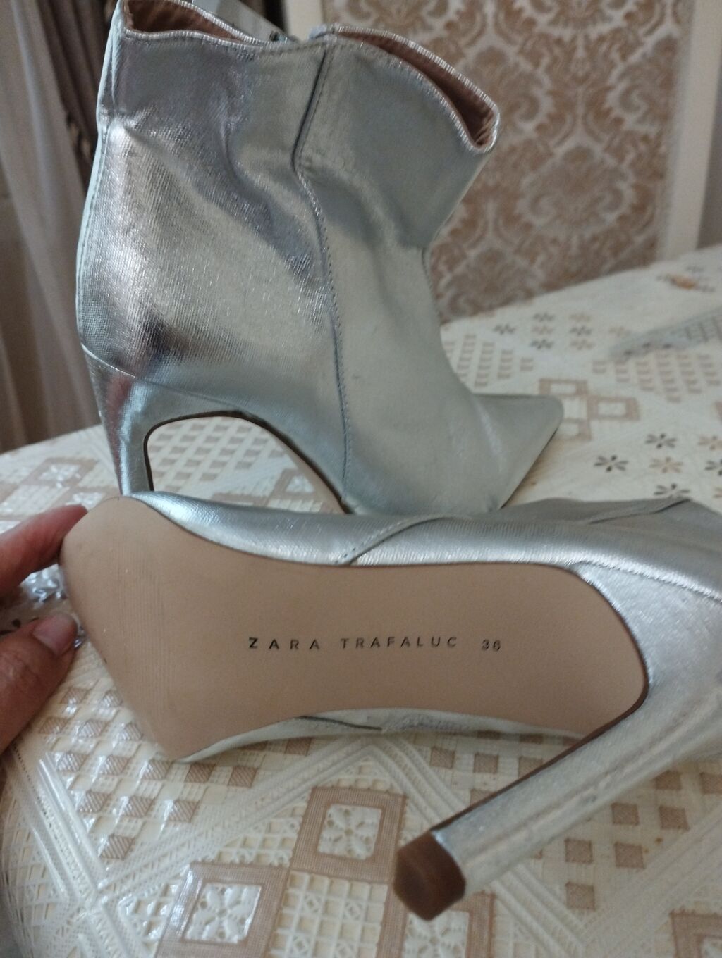 Zara, Ölçü: 36, rəng - Gümüşü, Yeni — Avam, Bakı (2)