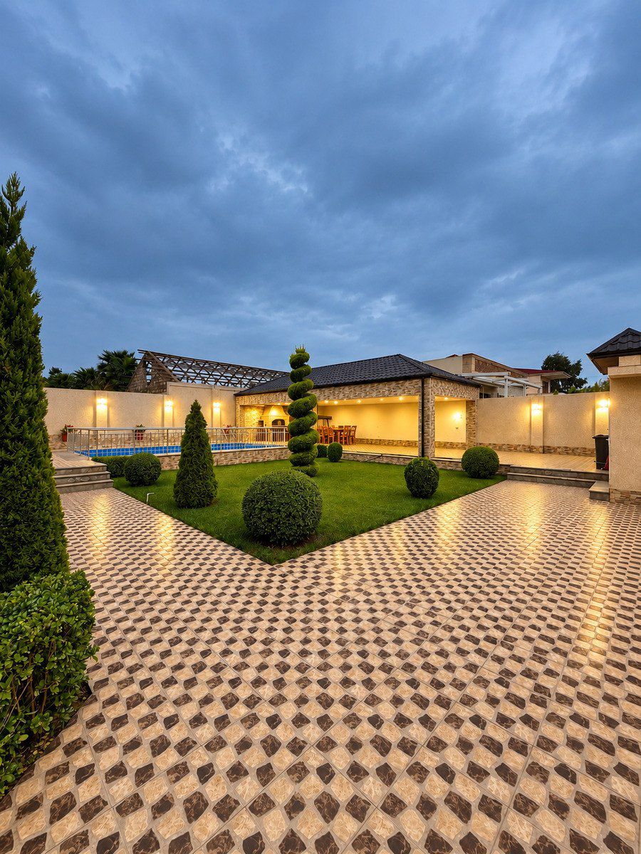 Satılır 6 otaqlı həyət evi/bağ evi 350 m² — Ev, villa, Bakı (6)