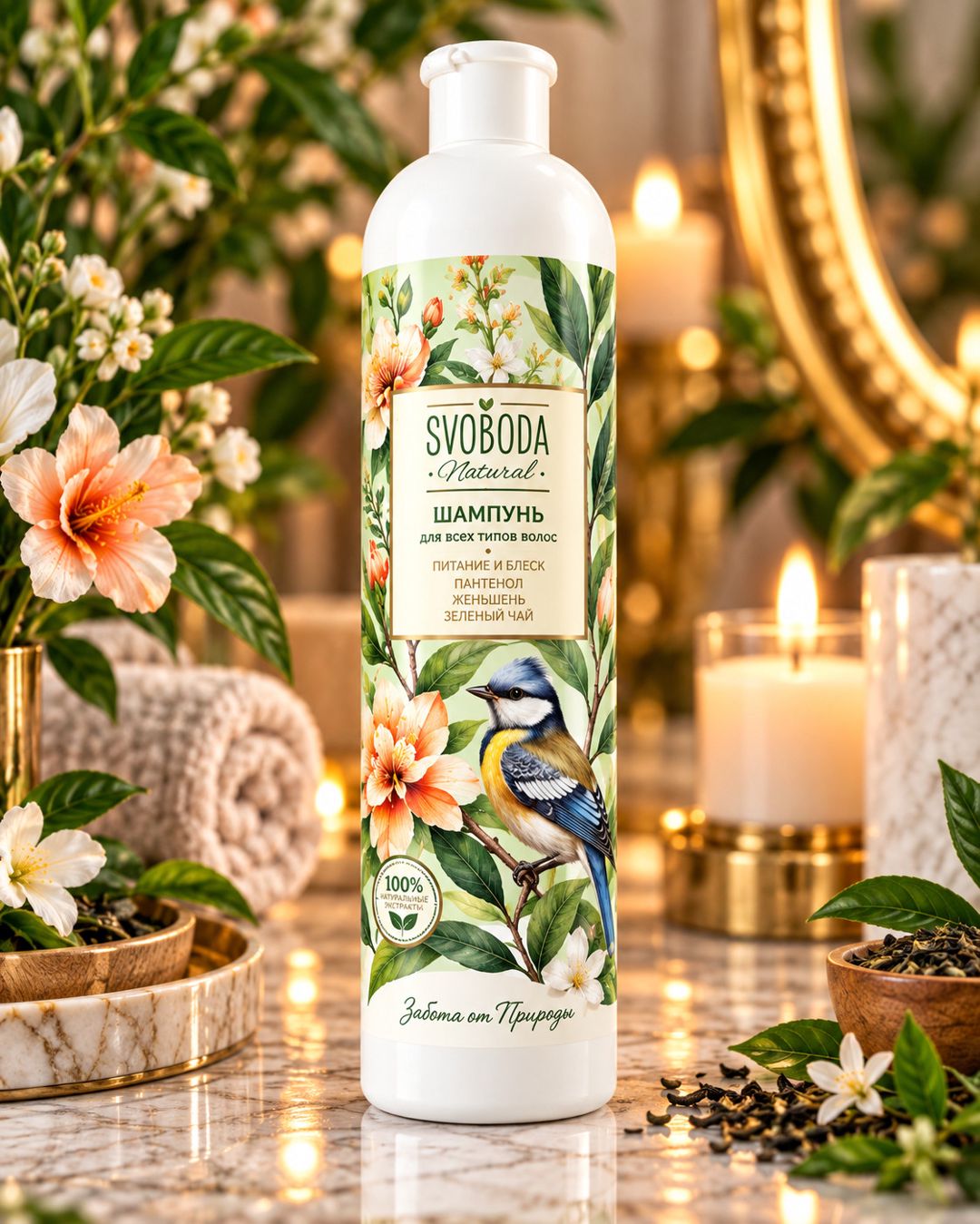 Saçlar üçün şampun Svoboda, Hair Care, Uniseks, 430 ml — Mallar, Bakı