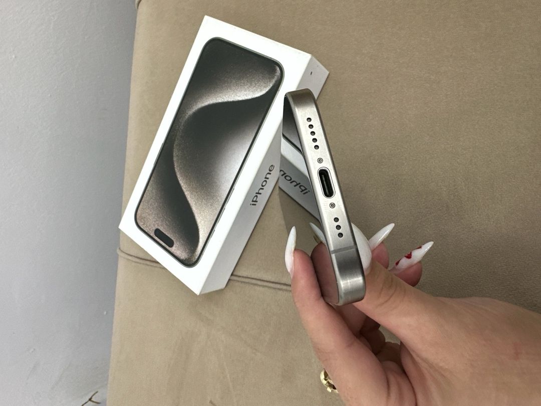 Apple iPhone 15 Pro Natural Titanium 256GB/8GB — Smartfonlar, Bakı (5)