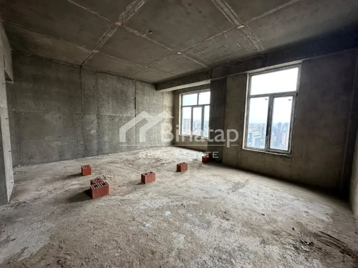 Satılır 3 otaqlı yeni tikili 107 m², Elmlər Akademiyası metrosu, Yasamal rayonu — Mənzil, Bakı (5)