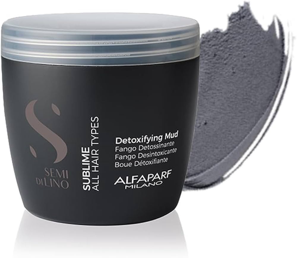 Saç maskası No Brand Semi di Lino Sublime Detoxifying Mud, 500 ml — Mallar, Bakı