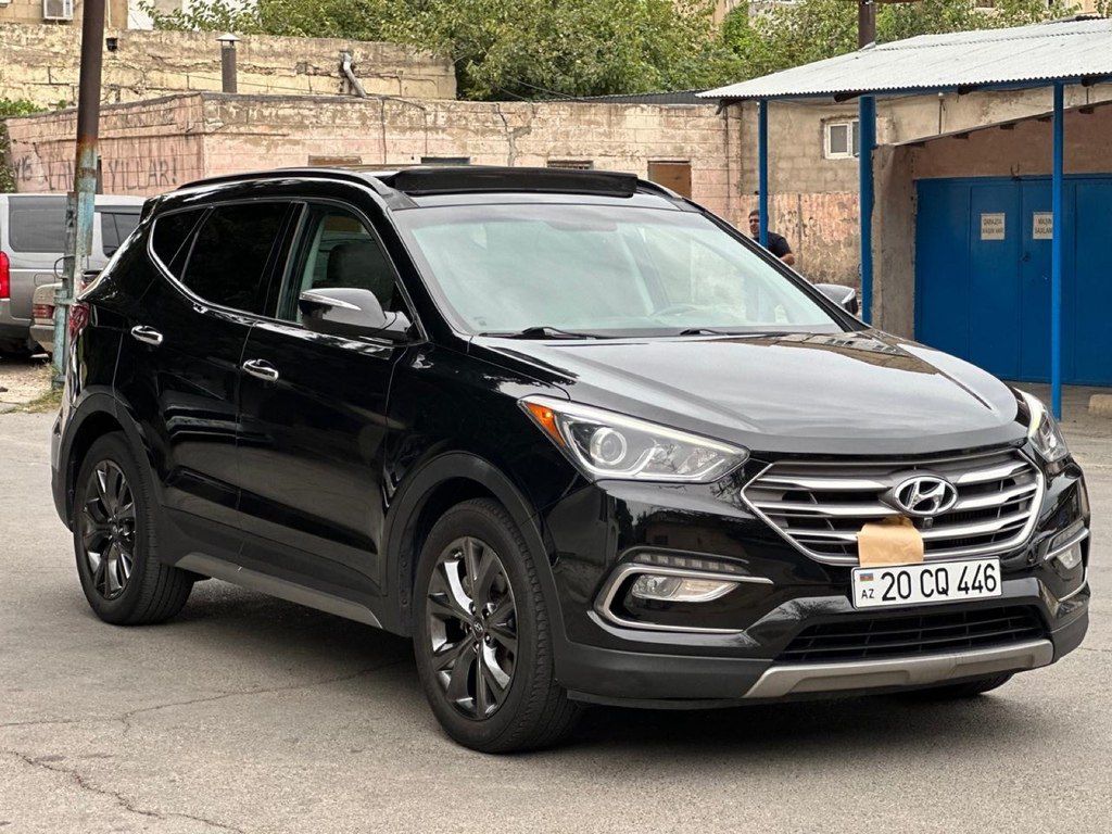 Hyundai Santa Fe, 2.0 L, 2016 il, 125 800 km 20-CQ-446 — Avtomobillər, Bakı (3)
