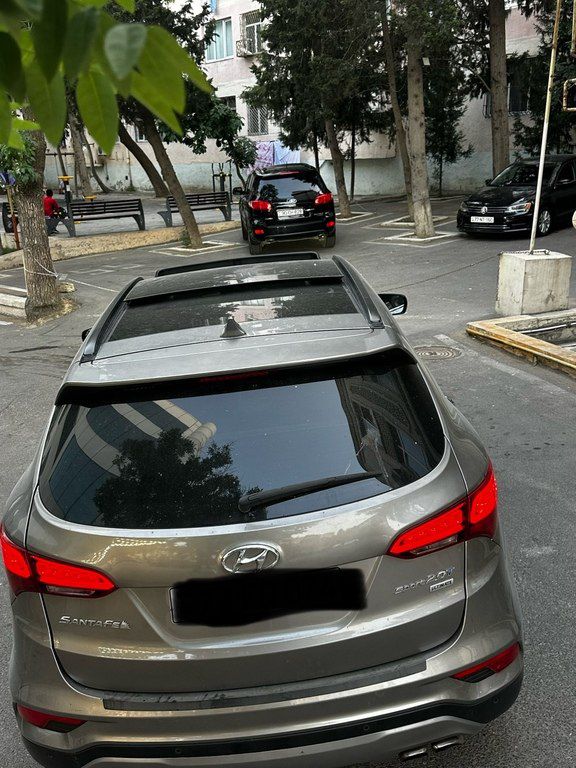 Hyundai Santa Fe, 2.0 L, 2017 il, 160 934 km — Avtomobillər, Bakı (8)