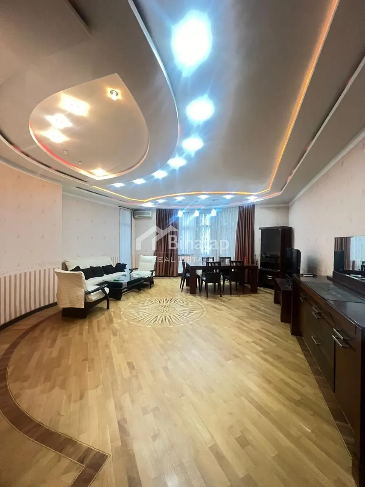 İcarəyə verilir 3 otaqlı yeni tikili 130 m², 28 May metrosu, Nəsimi rayonu — Mənzil, Bakı (4)
