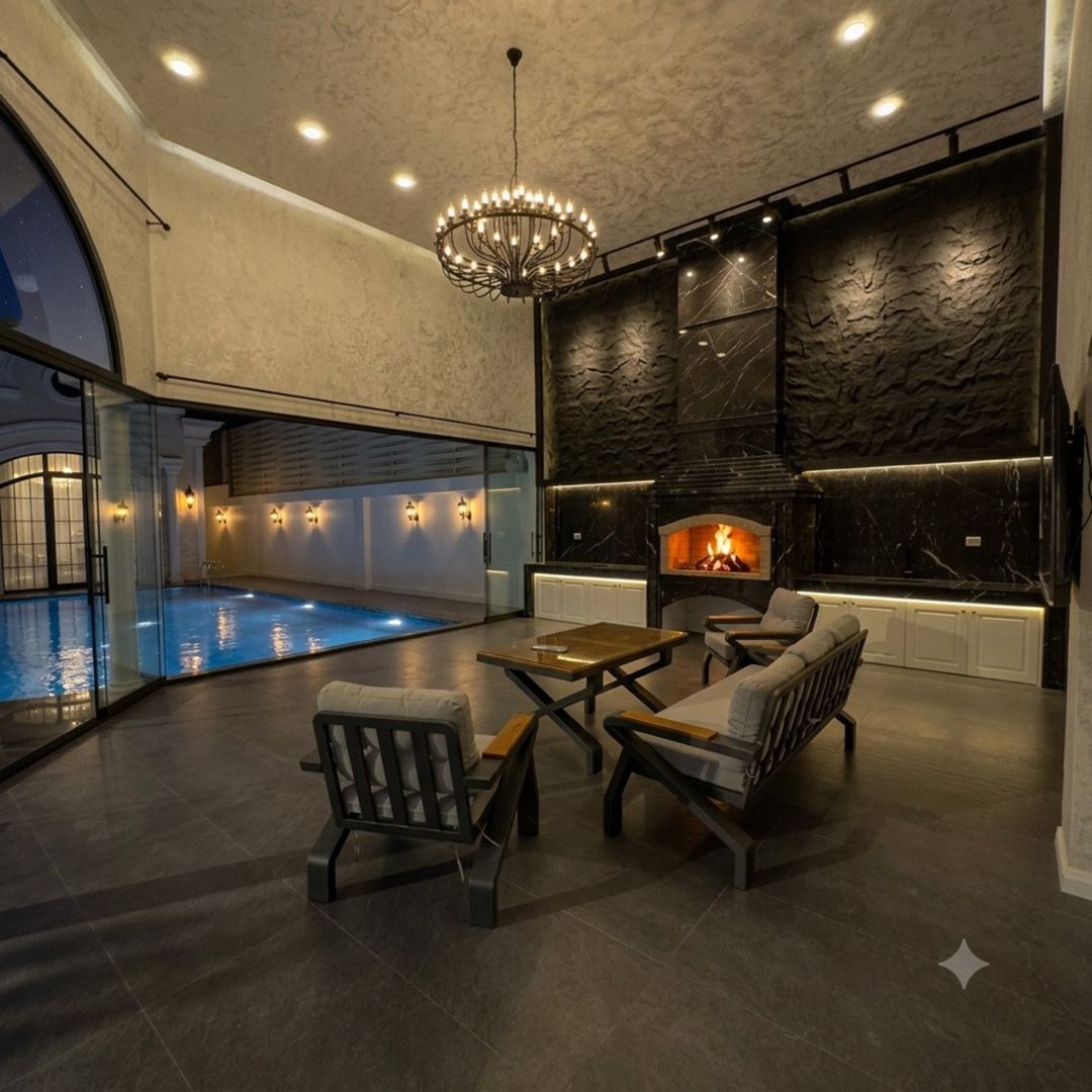Satılır 6 otaqlı həyət evi/bağ evi 330 m² — Ev, villa, Bakı (12)
