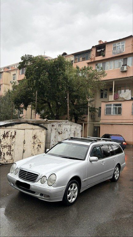 Mercedes E 220, 2.2 L, 1999 il, 340 000 km — Avtomobillər, Bakı (7)