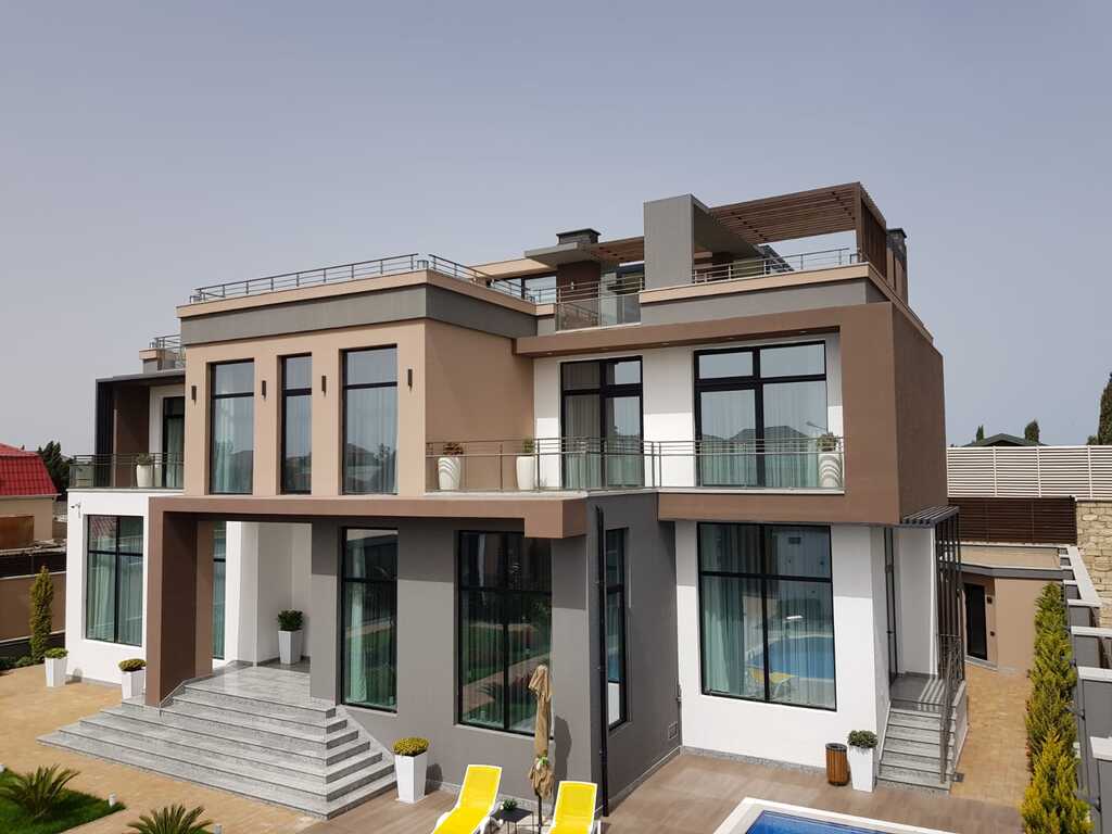 Satılır 7 otaqlı həyət evi/bağ evi 600 m² — Ev, villa, Bakı (5)