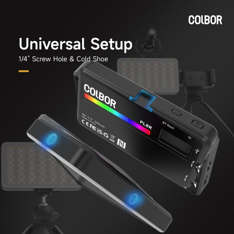 “Colbor PL8R Mark II” RGB video işığı — Foto və video texnikası, Bakı (9)