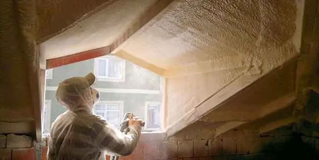 Püskürtmə Poliuretan köpük izolyasiyası — Təmir və inşaat, Bakı (9)