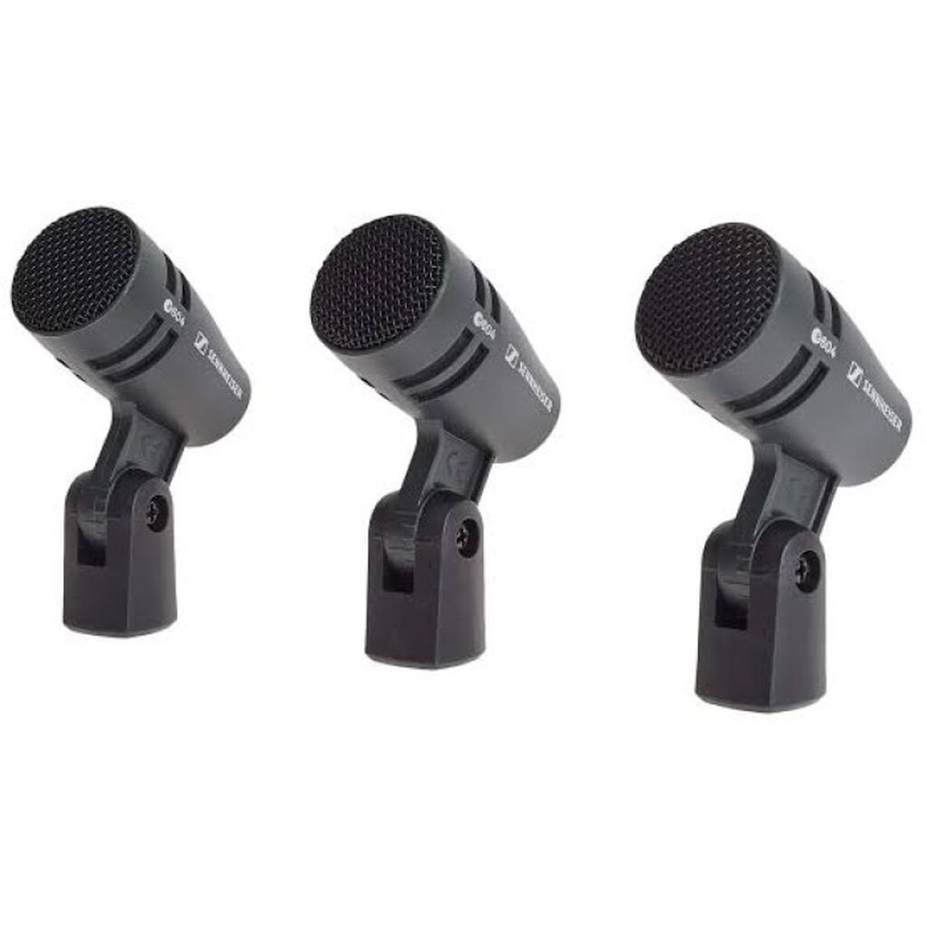 Sennheiser E 604 3-Pack Dinamik Mikrofon Dəsti Üç ədəd eyni — Səs texnikası, Bakı