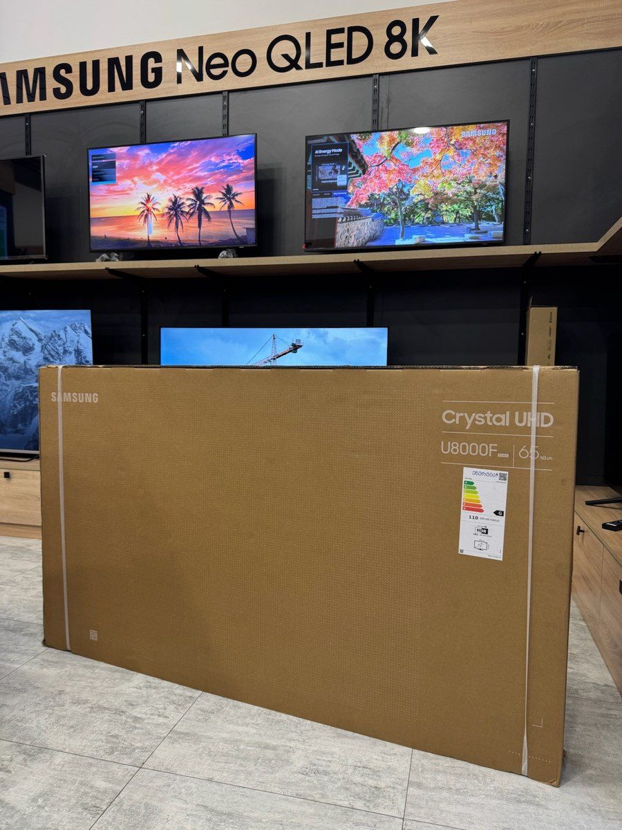 Televizor "Samsung UE65U8000FUXRU 2025" — TV və Video, Bakı