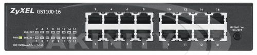 Kommutator Zyxel GS1100-16-EU0103F — Kommutatorlar və marşrutlayıcılar, Bakı