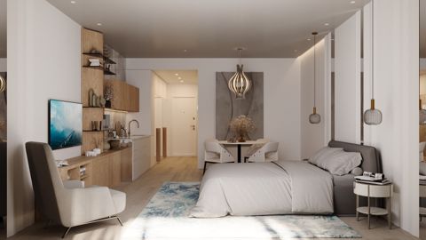 Satılır 2 otaqlı yeni tikili 76.6 m² — Bakı