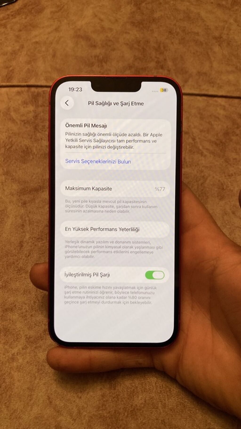 IPhone 13, Qırmızı, Face ID — Apple iPhone, Xaçmaz (6)
