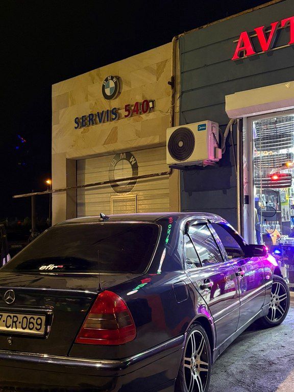 Mercedes C 220, 2.2 L, 1995 il, 512 000 km 77-CR-069 — Avtomobillər, Bakı (5)