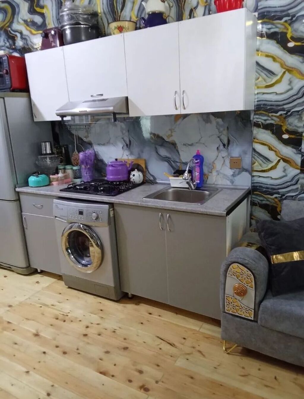 Sabuncu 1 otaqli heyet evi kiraye verilir eve aid olan butun esyalari — Mənzil, Bakı (10)