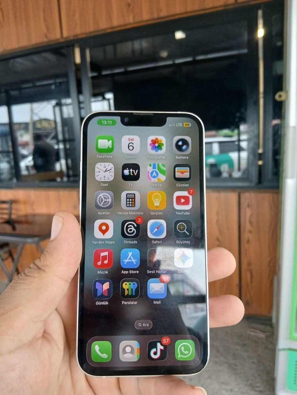 IPhone 13, 128 GB, Ağ, Face ID — Apple iPhone, Sumqayıt (2)
