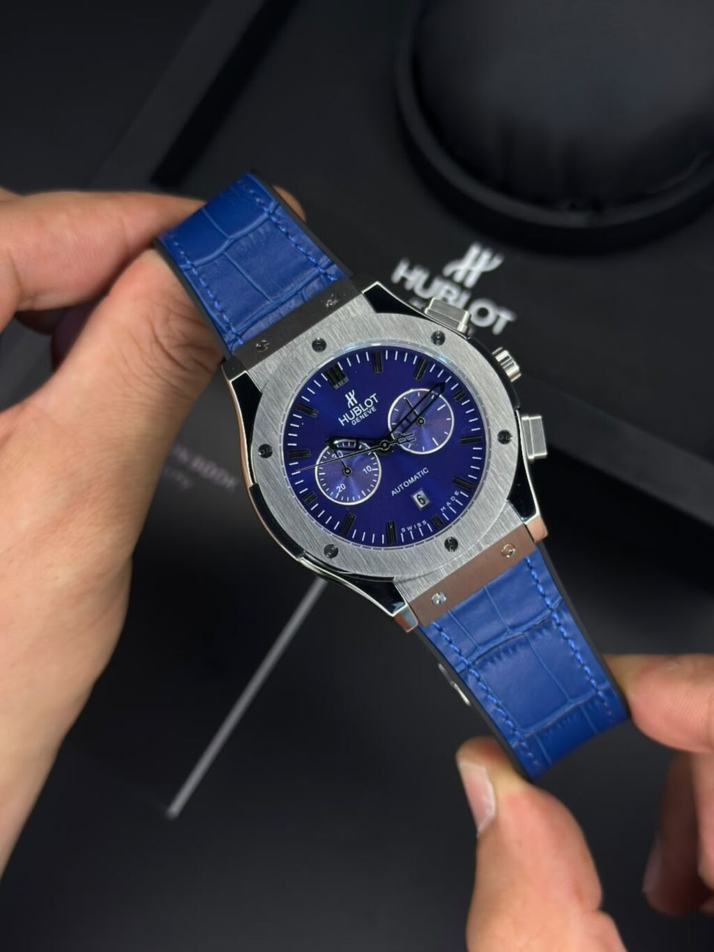 Yeni, Qol saatı, Hublot, rəng - Mavi — Qol saatları, Bakı (2)